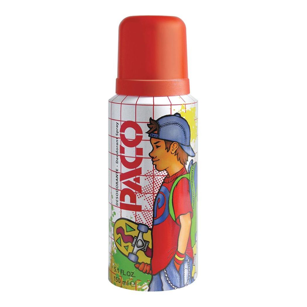 PACO DESODORANTE AEROSOL X 150 ML.